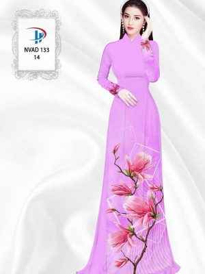 Vải Áo Dài Hoa In 3D AD NVAD133 28